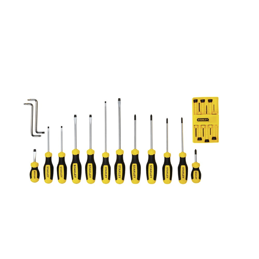 Stanley STHT60019 Screwdriver Set, Alloy Steel