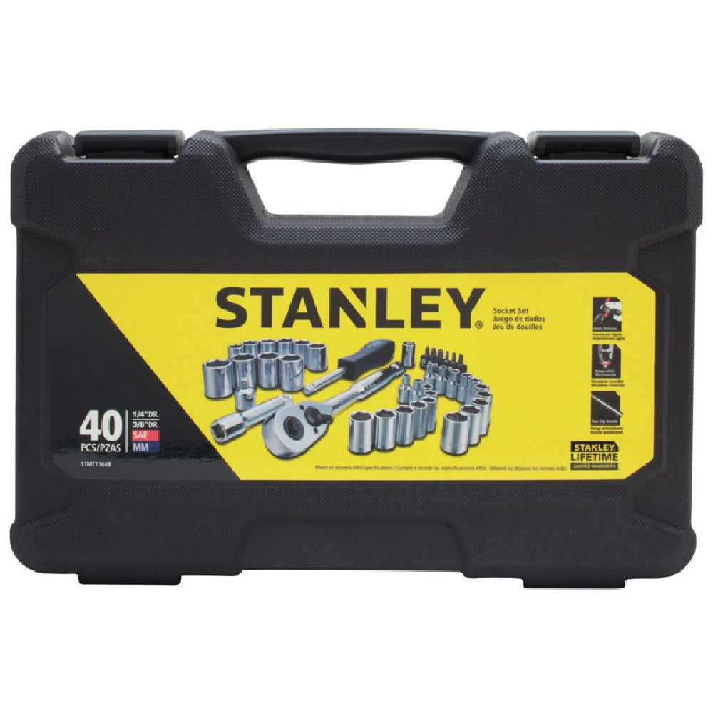 Stanley STMT71648 Mechanics Tool Set, 40 Pieces