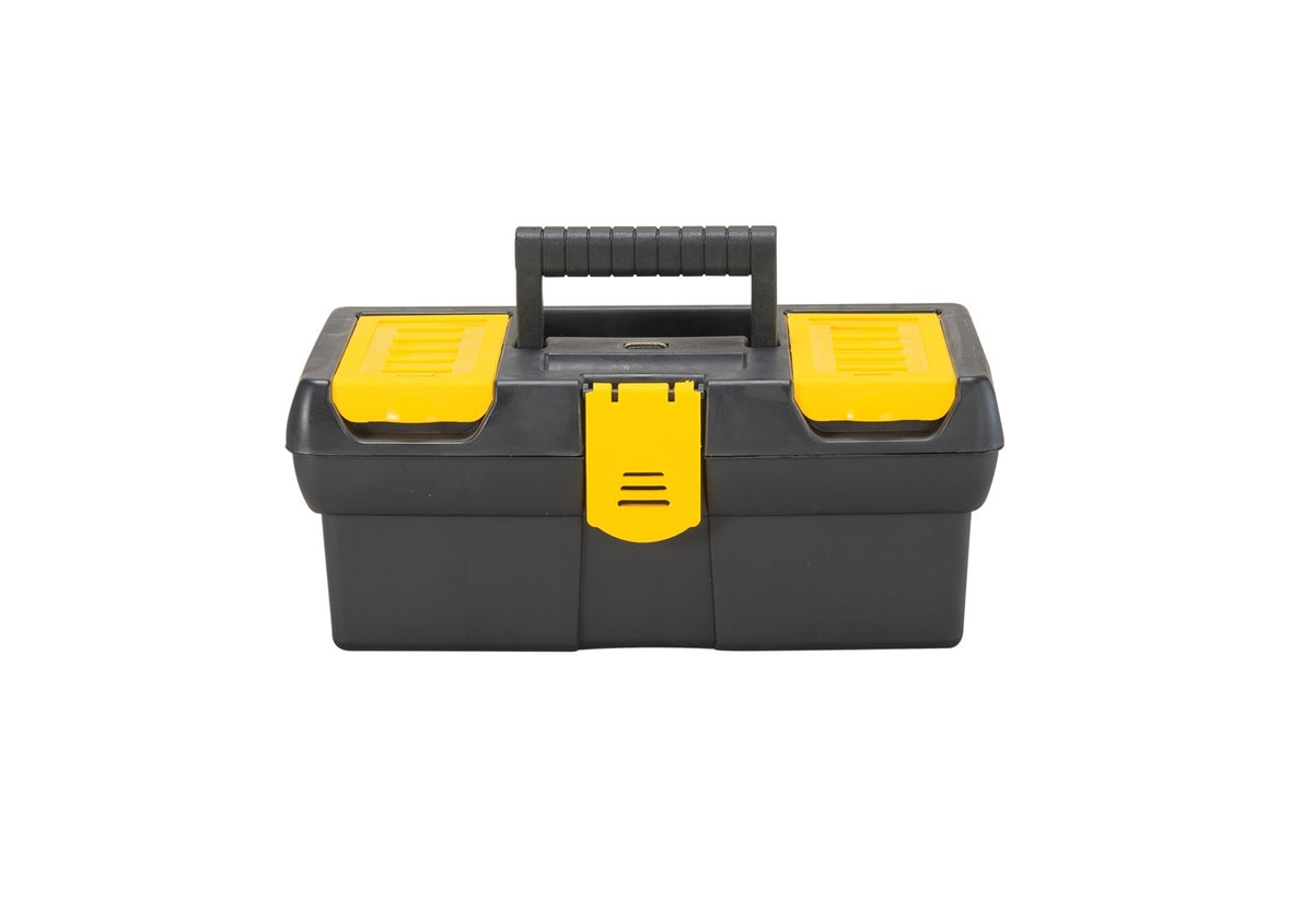 Stanley Tool STST13011 Polypropylene Tool Box, Black/Yellow