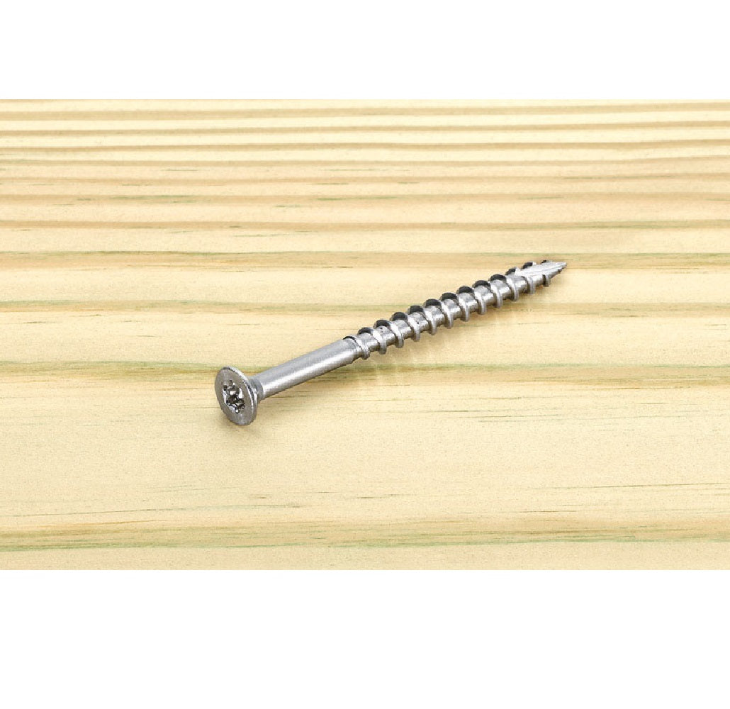 Starborn SFXV10250 Deckfast Deck Screws, Silver, No. 10 x 2-1/2 in, 2000 Count