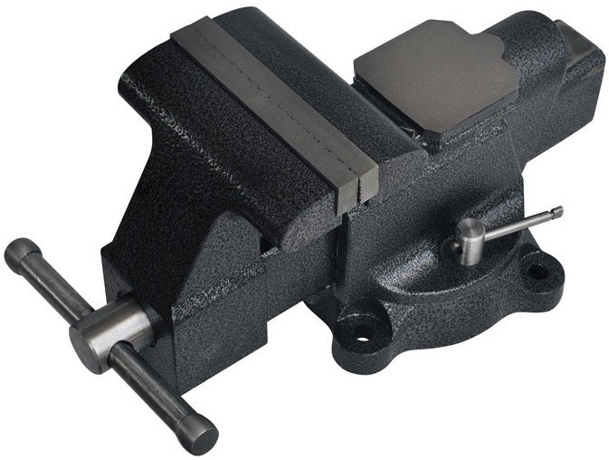 Steel Grip DR76517 Bench Vise Swivel Base, 6", Black
