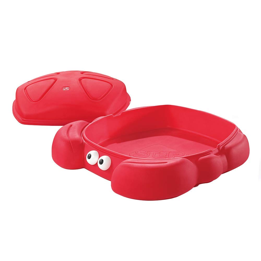 Step2 740504 Crabbie Kids Sandbox, Red