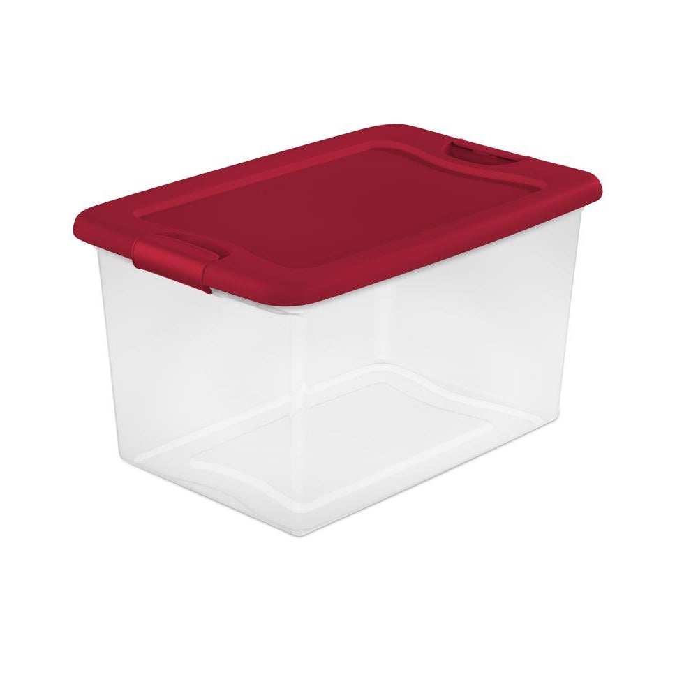 Sterilite 14976606 Latching Storage Box, 64 Quart Capacity