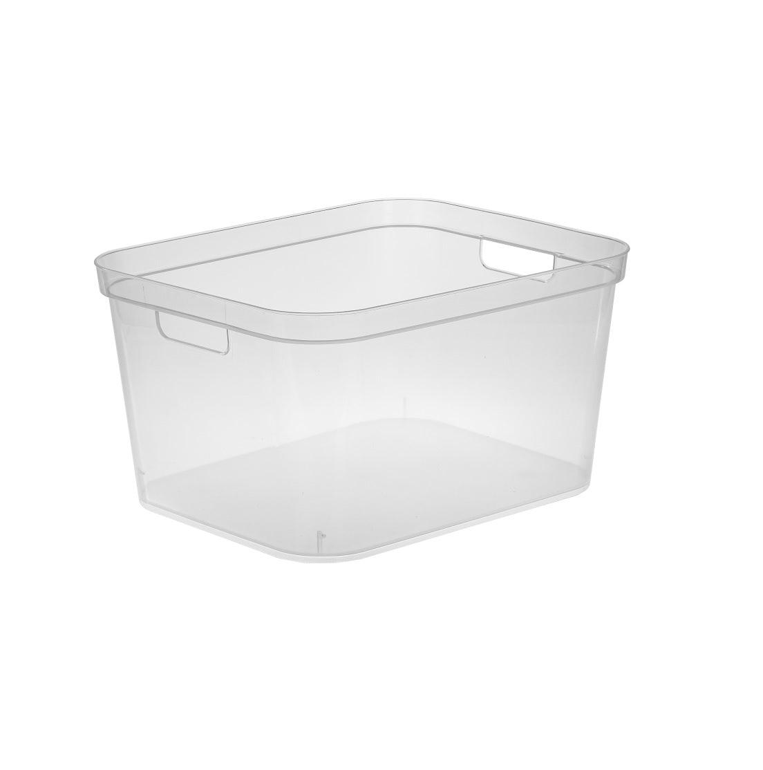 Sterilite 13268606 Tall Storage Bin, Polypropylene, Clear