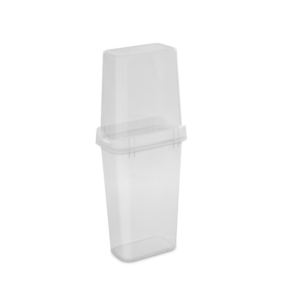 Sterilite 19948604 Wrapping Paper Storage Container, Clear, Polypropylene