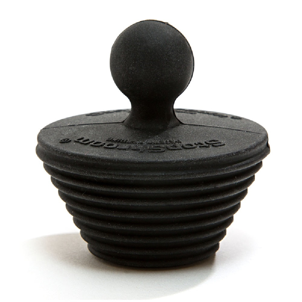 StopShroom 2161-WP-149 Tub & Sink Stopper Plug, Black