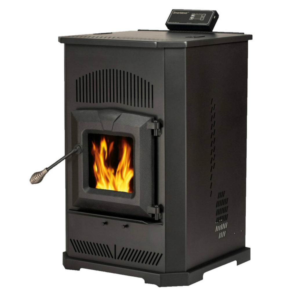 Summers Heat 55-SHCPCAB80S SmartStove Pellet Stove, 40000 BTU