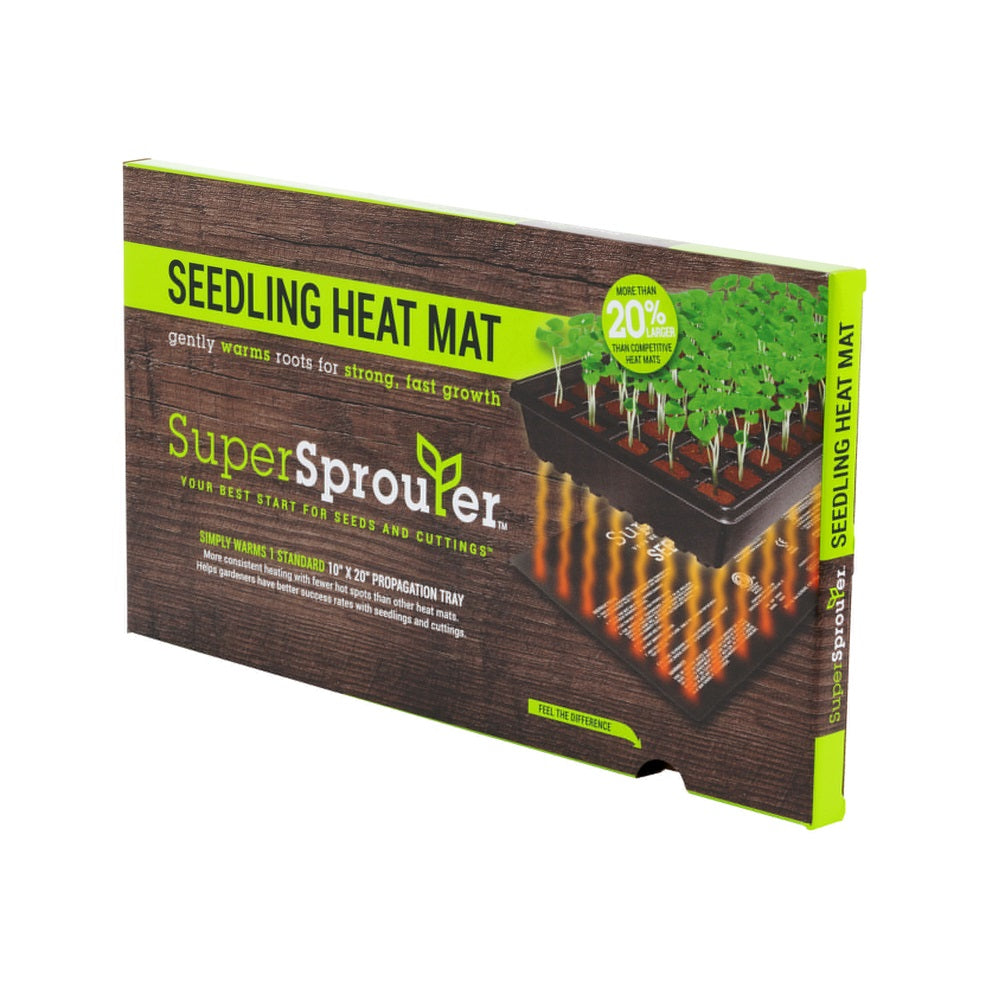 Super Sprouter 726695 Seedling Heat Mat, 10 Inch x 20 Inch
