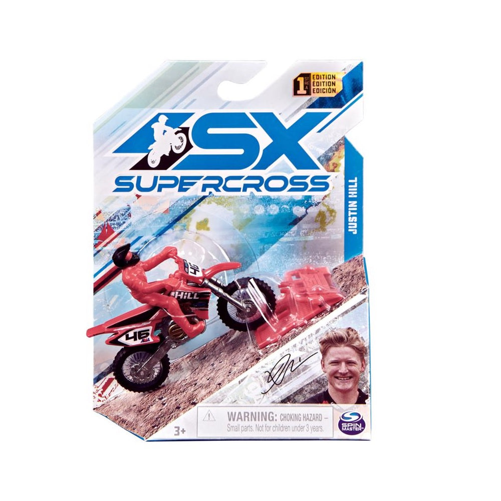 Supercross 6064274 Motorcycle Toy, Red