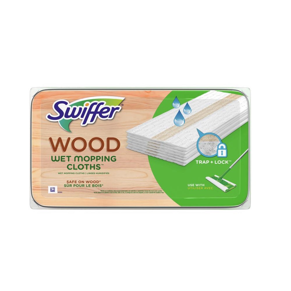 Swiffer 59253 Sweeper Wet Mop Cloth, White