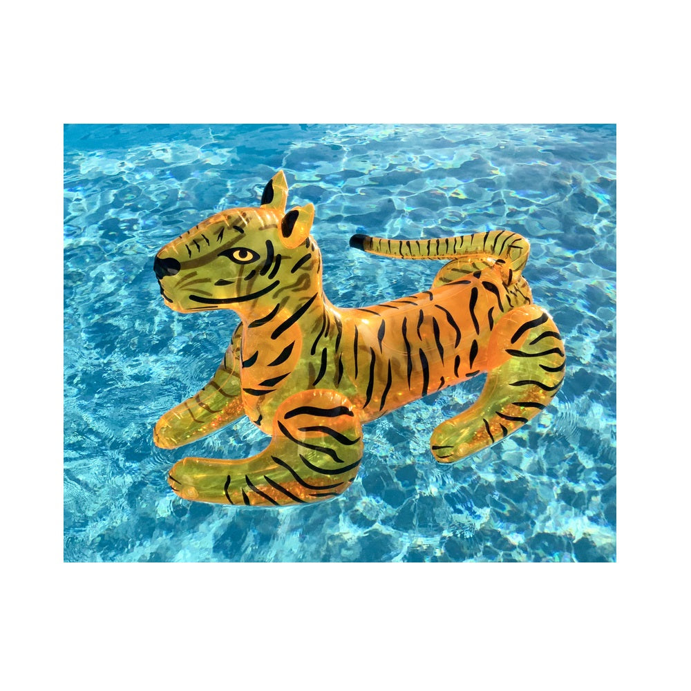 Tiger Float Sample Swimline 90447 International Leisure Tiger Pool Float, Plastic — LIfe ...