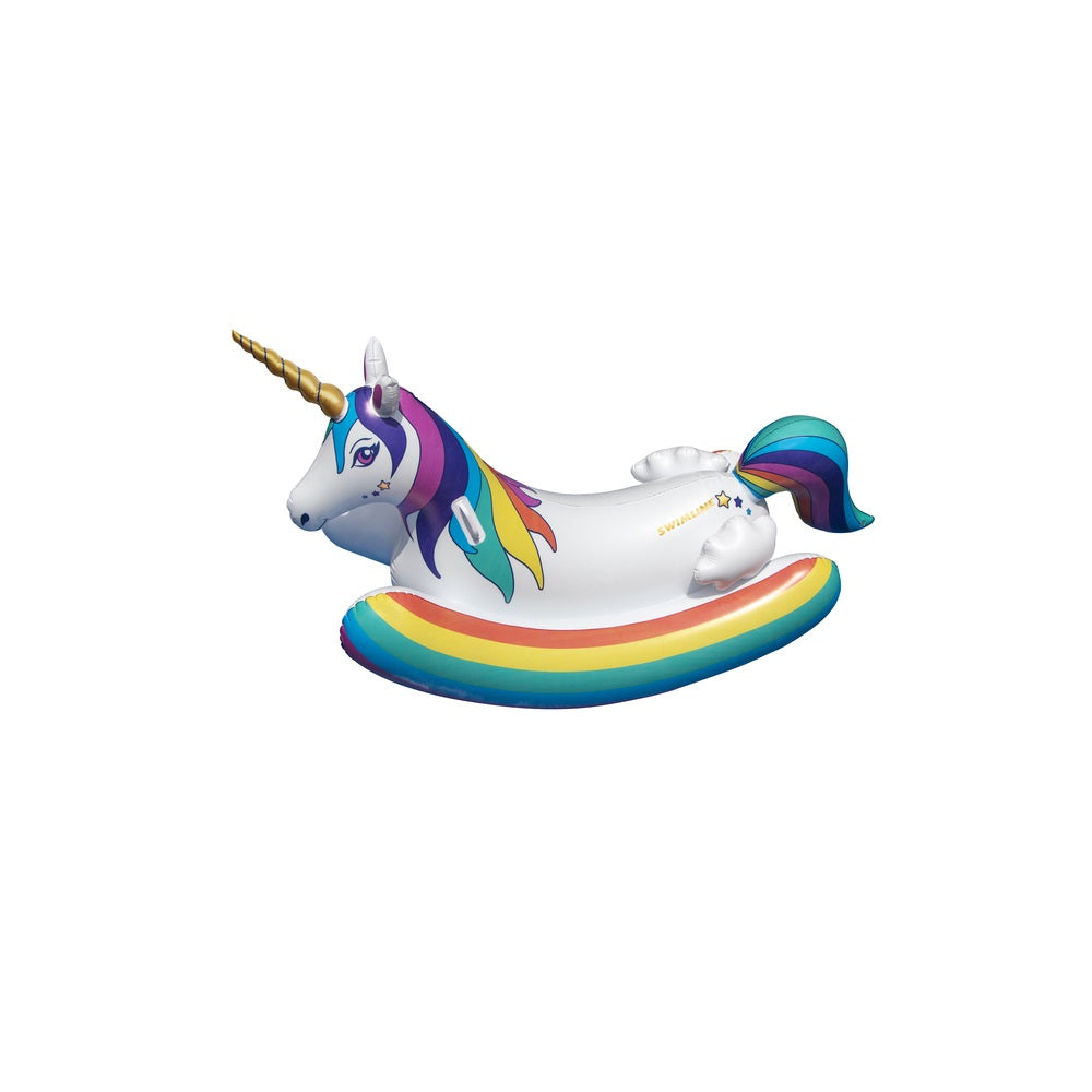 Swimline 90387 International Leisure Unicorn Pool Float, Plastic