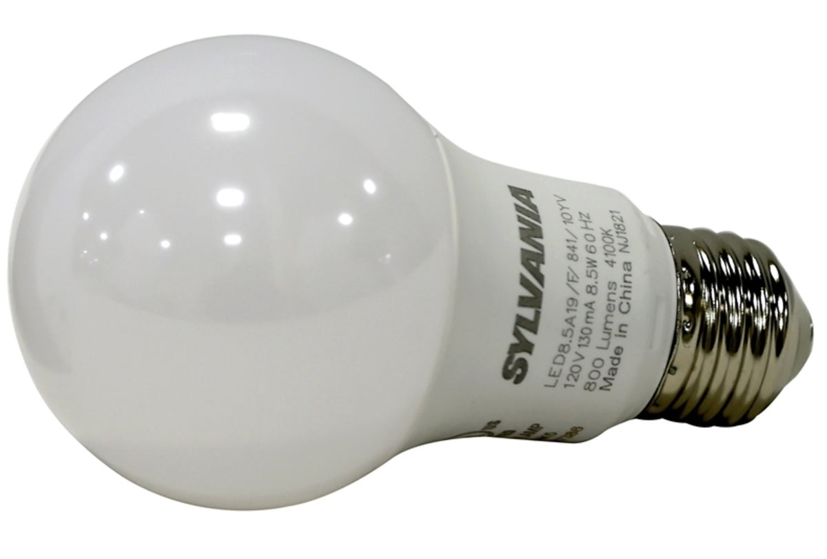 Sylvania 40212 A19 LED Light Bulbs, 8.5 Watts