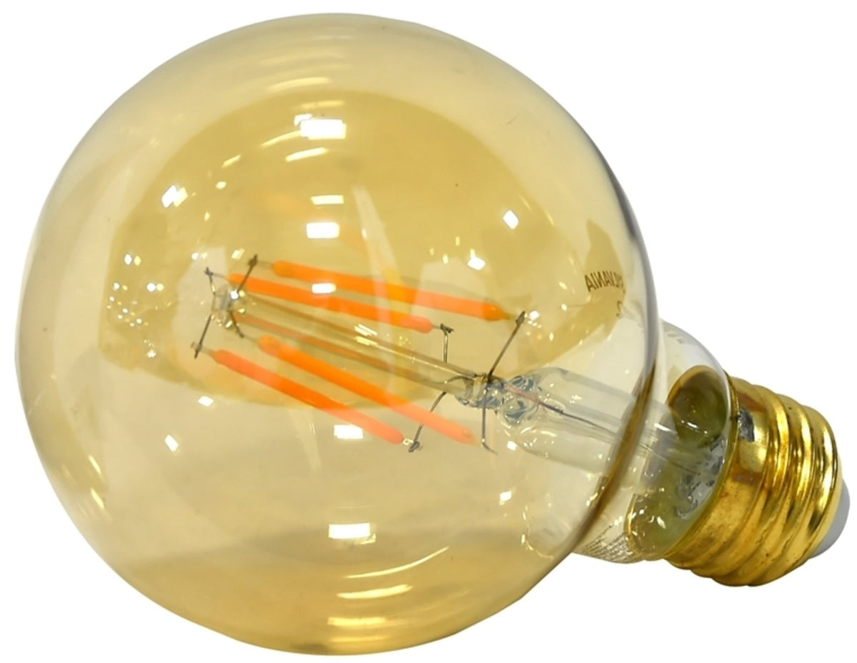 Sylvania 40126 G25 LED Globe Light Bulb, 4.5 Watts, 120 Volts