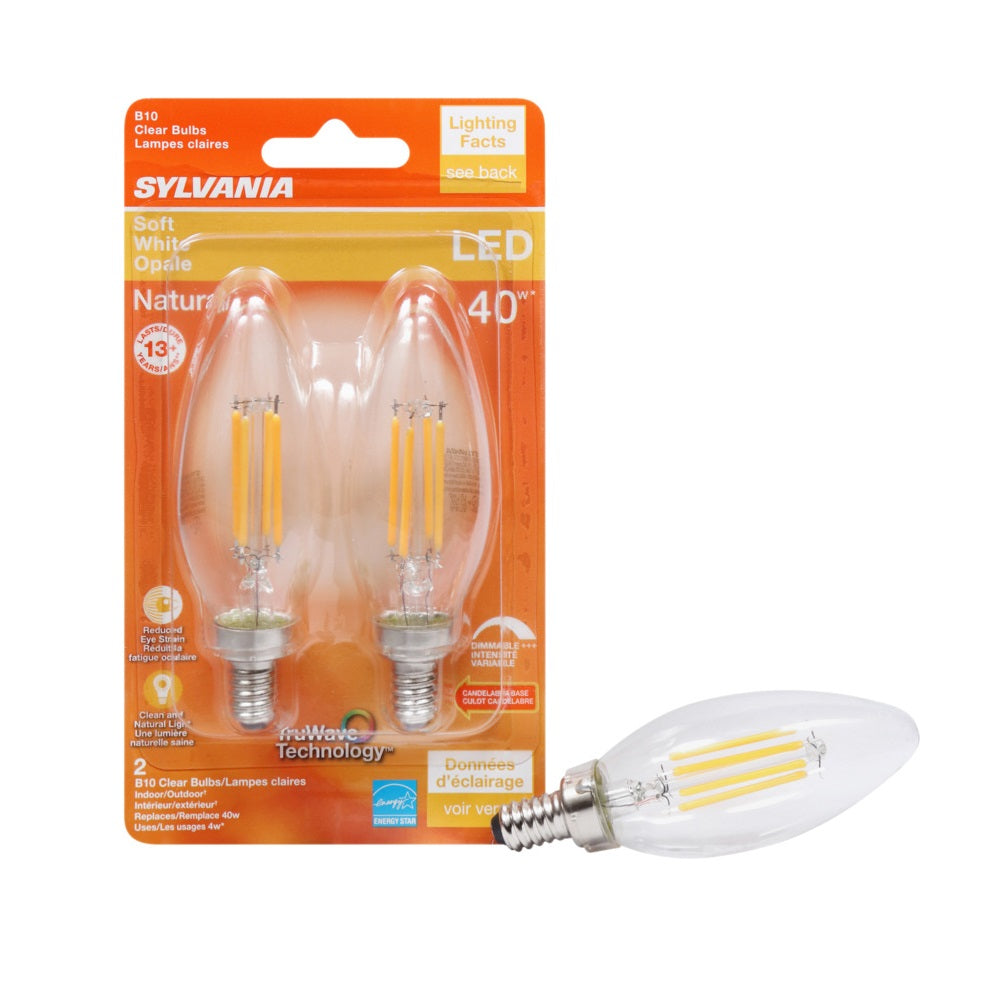 Sylvania 40794 Natural TruWave LED Light Bulb, 4 Watts, 120 Volt