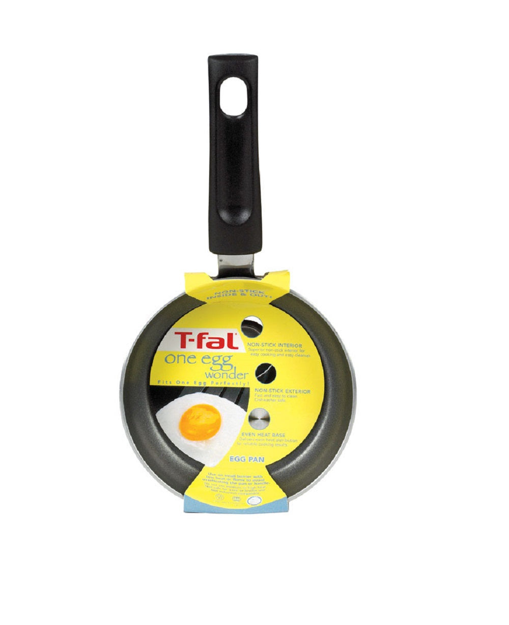 T-fal B3620064 Non-Stick Egg Pan, 4-3/4 inch, Gray
