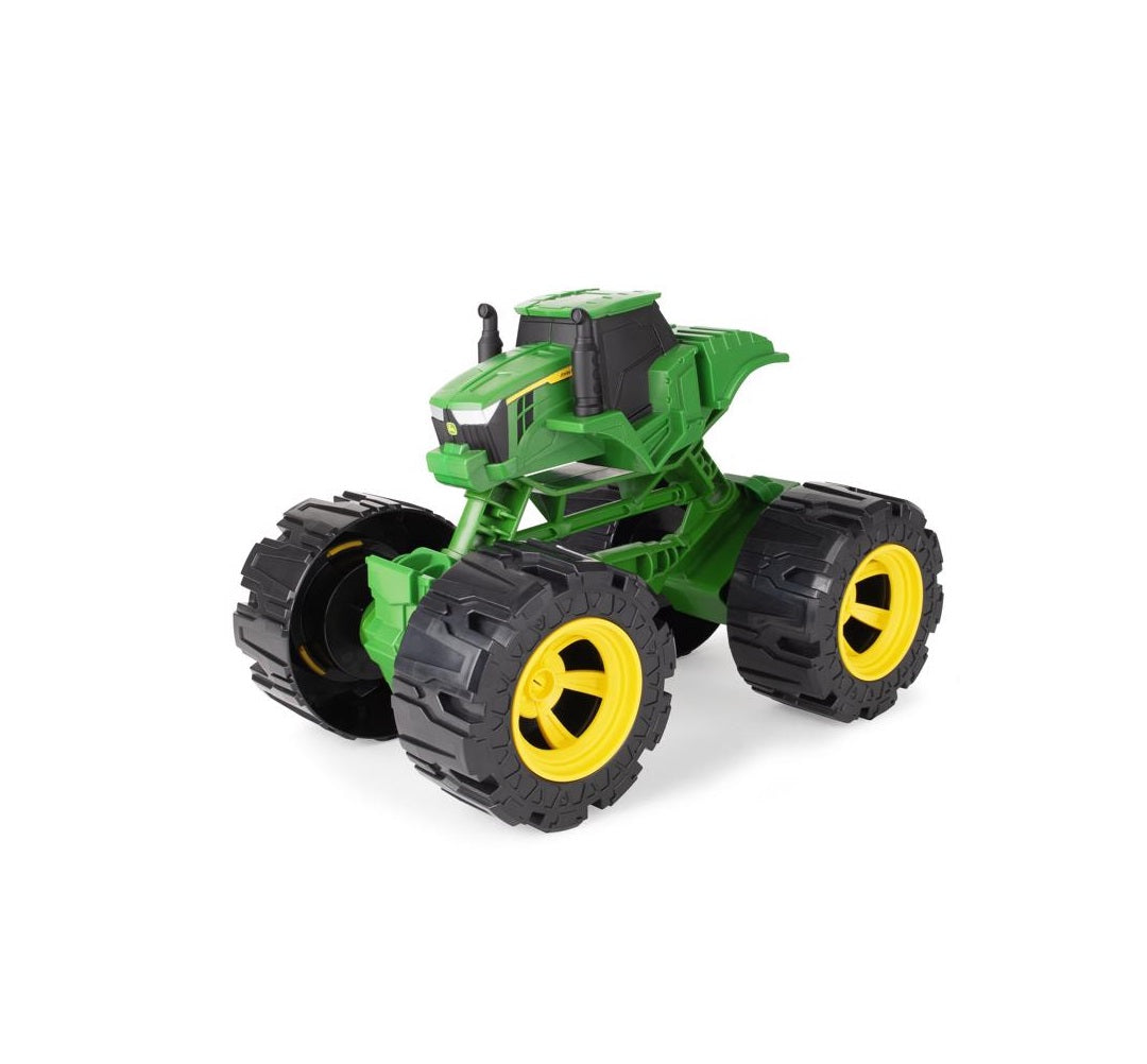 TOMY 47492 John Deere Monster Treads Toy, Black/Green