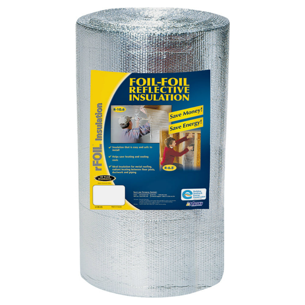 TVM Building Products W757 Double Bubble Construction Insulation, 48" x 50'