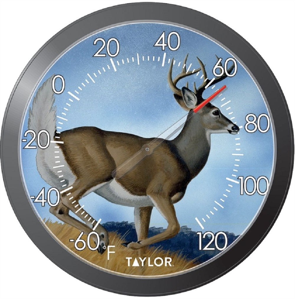 Taylor 6769 Country Deer Dial Thermometer