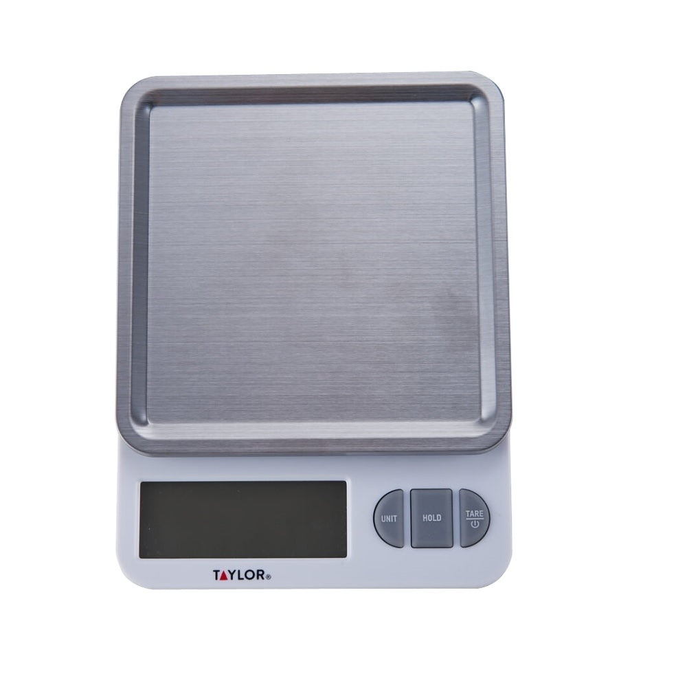 Taylor 5270842 Digital Kitchen Scale, Stainless Steel