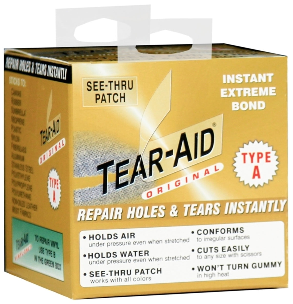 Tear-Aid D-ROLL-A-20 Type A Repair Patch, Vinyl Fabric