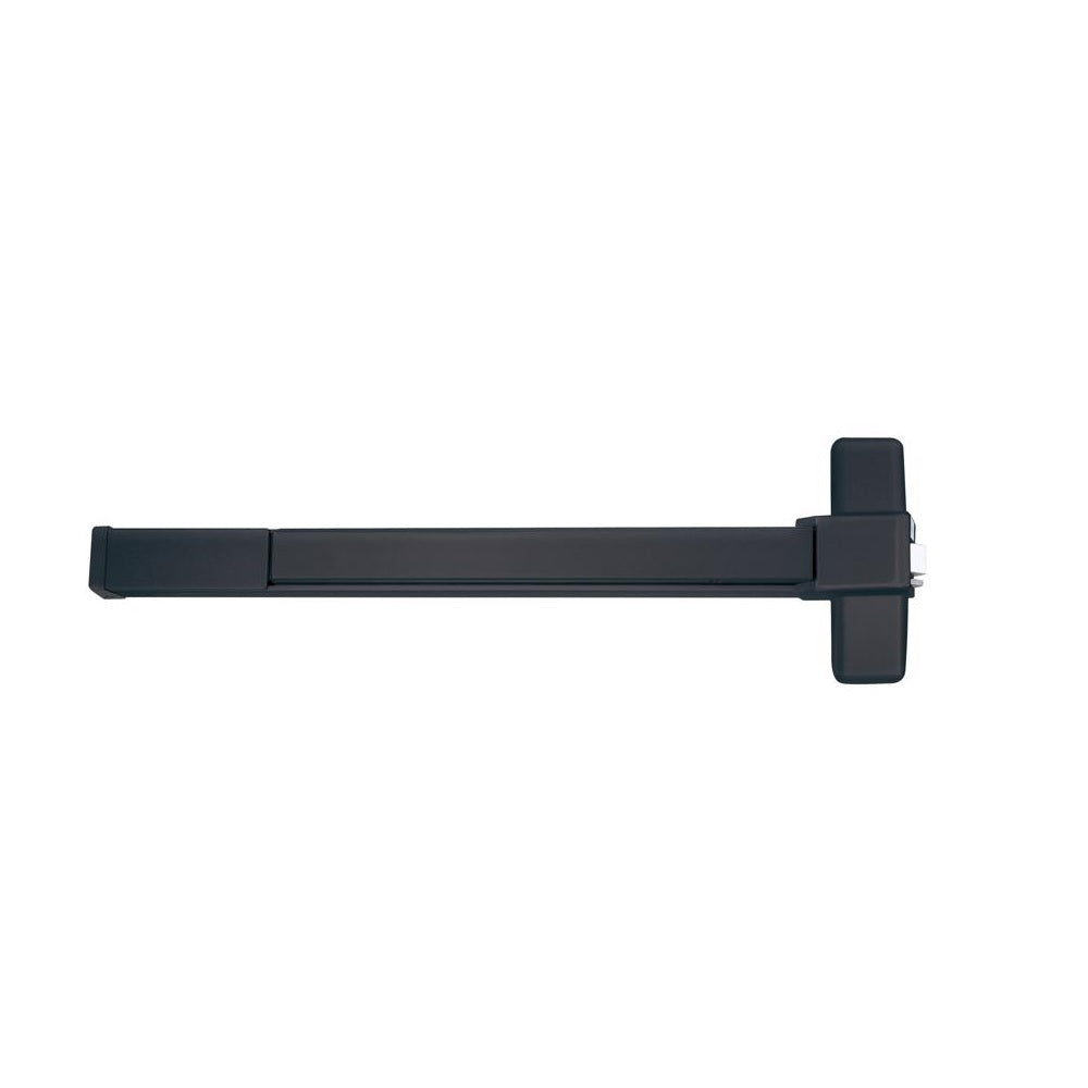 Tell EX100476 Commercial Exit Device, Black, Aluminum