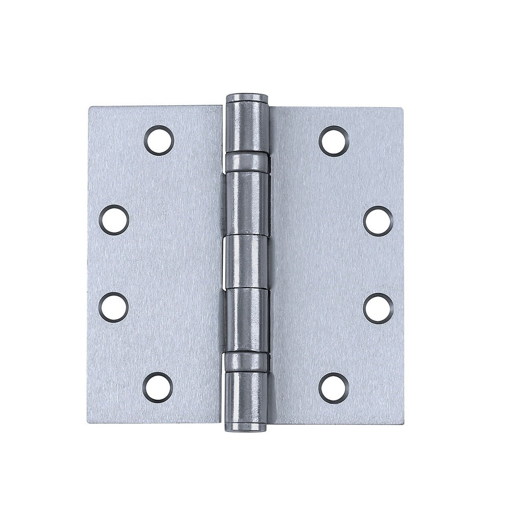 Tell HG100319 Steel Door Hinge, Stainless Steel, 4" L