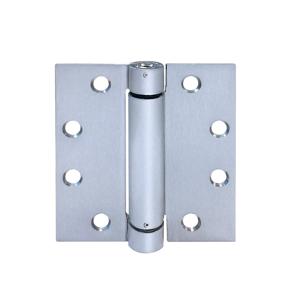 Tell HG100323 Steel Spring Hinge, Stainless Steel, 3.5" L