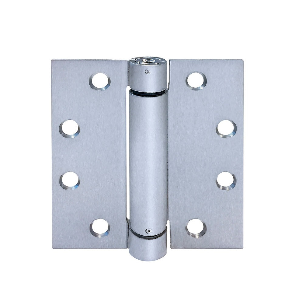 Tell HG100318 Steel Spring Hinge, Stainless Steel, 4.5" L