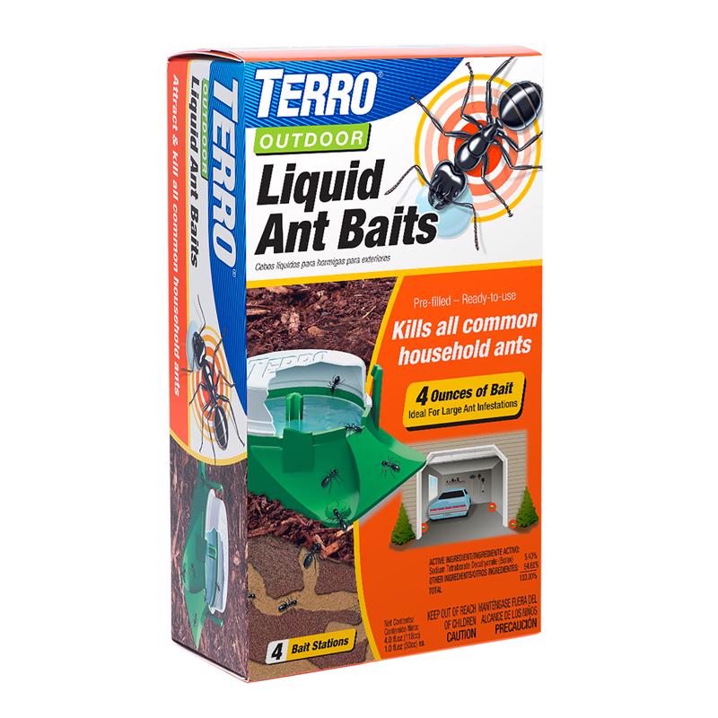 Terro T1804-6 Outdoor Ant Bait, Pack of 4