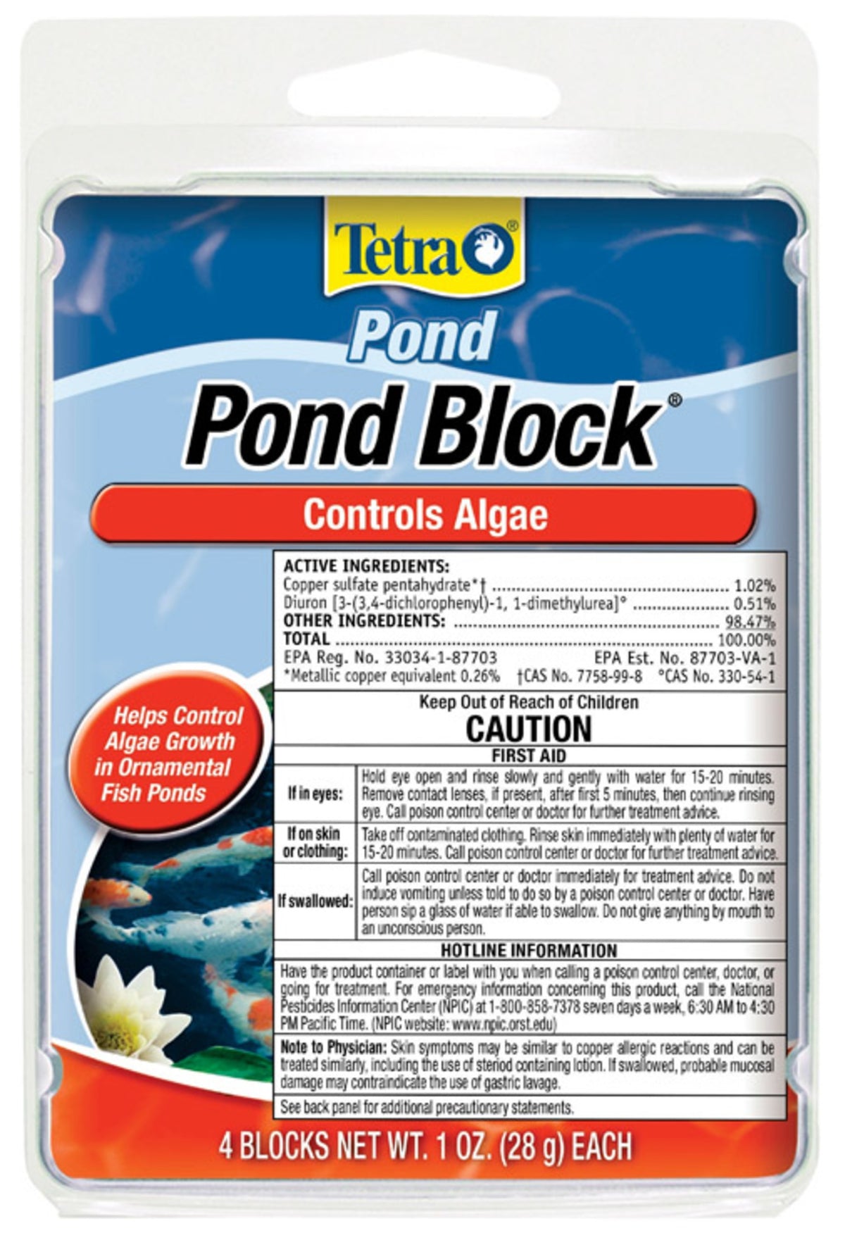 Tetra 16735 Pond Algae Control, 1 Oz