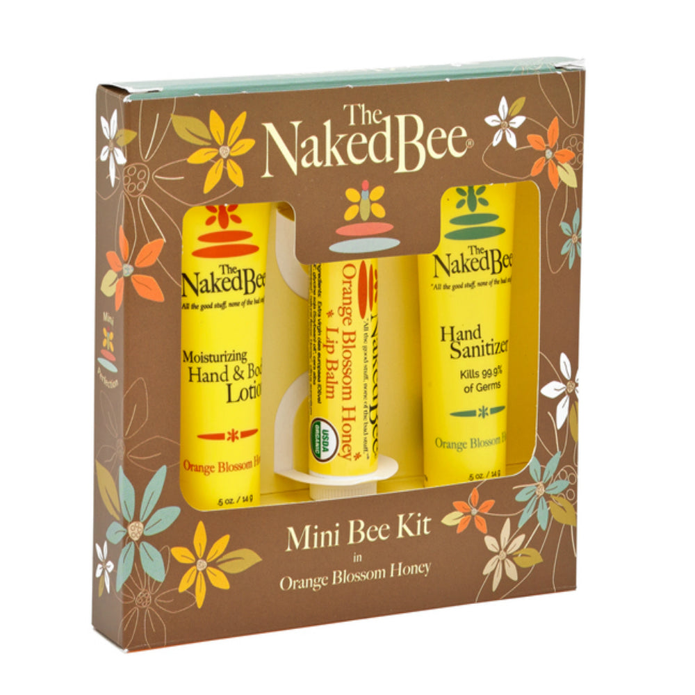 The Naked Bee NBMK Mini Bee Kit, 0.5 Oz, Pack of 3