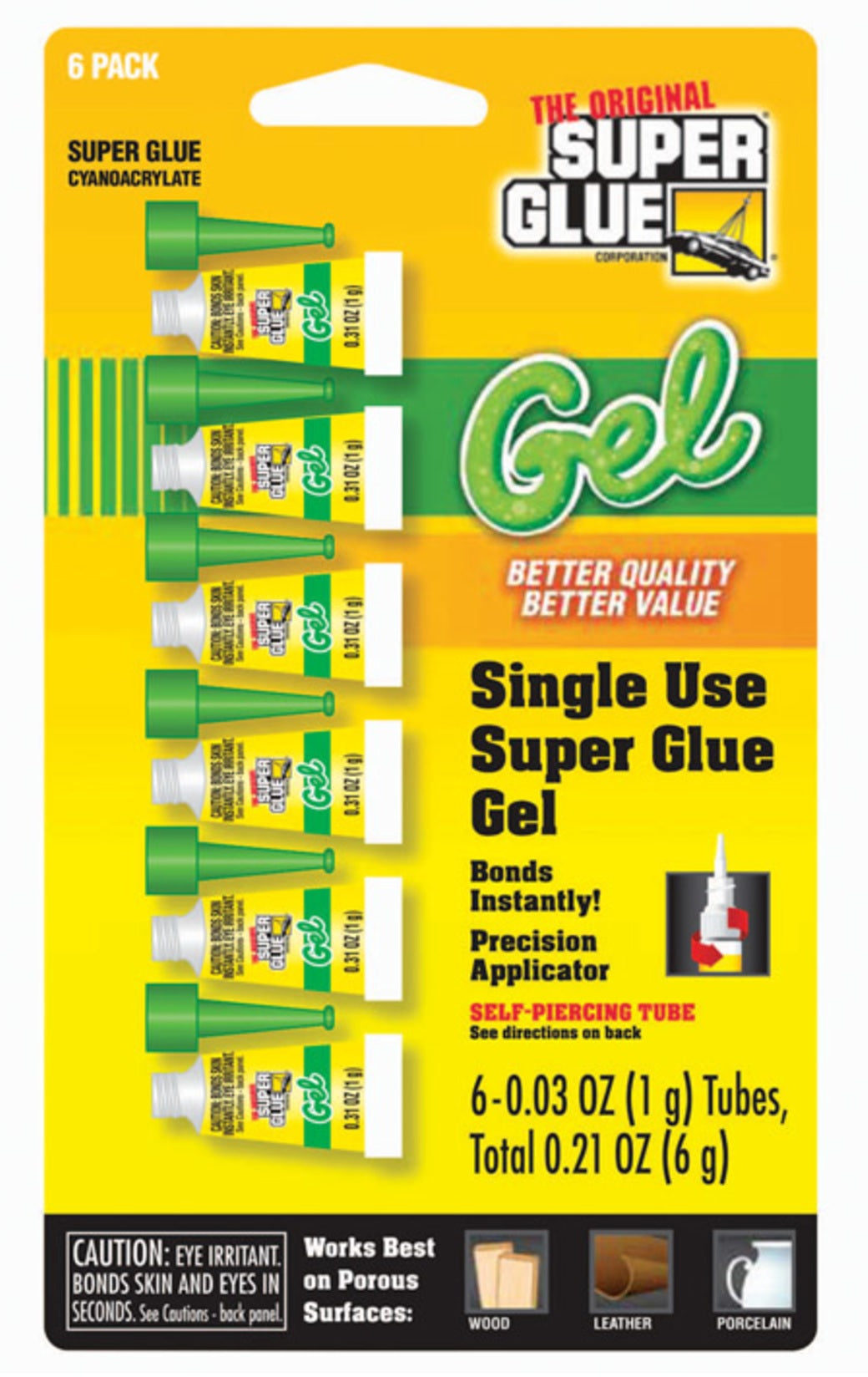 The Original Super Glue 11710005 All Purpose Super Glue Gel