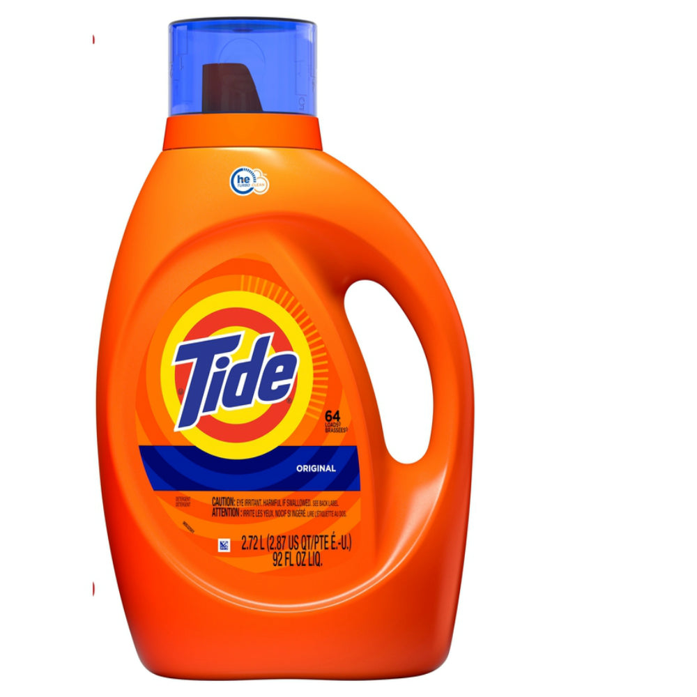 Tide 40217 Laundry Detergent, Original Scent, 92 Oz