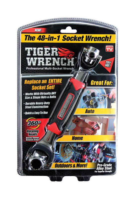 Tiger Wrench TW-MC12/4 As Seen On TV 48-In-1 Socket Wrench, Steel, 2.36"