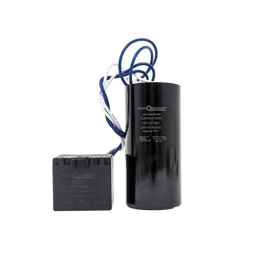 Titan Pro TQS1 189-227 MFD Hard Start Capacitor Kit, Metal