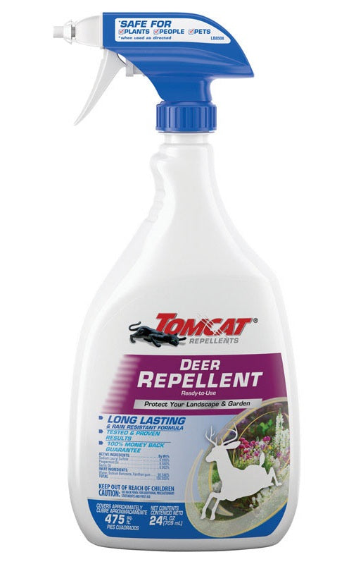 Tomcat 0491210 Deer Animal Repellent, Liquid, 24 Oz