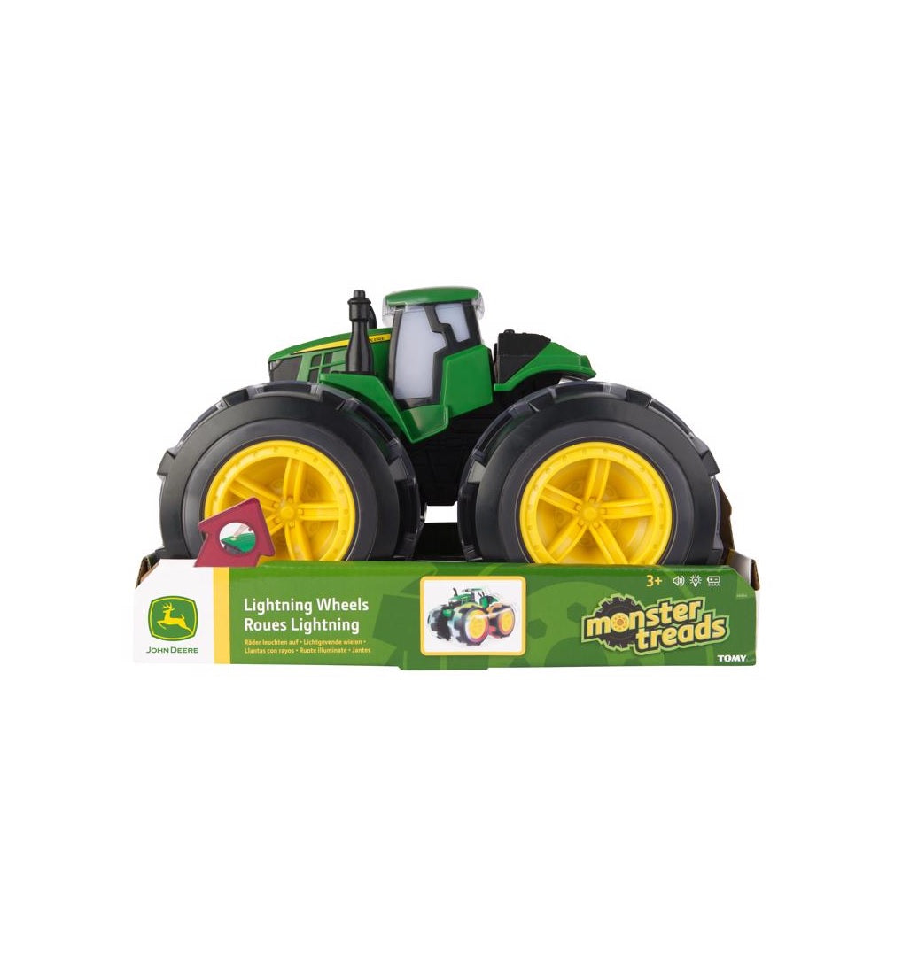 Tomy 46644 John Deere Lightning Wheels Toy, Plastic