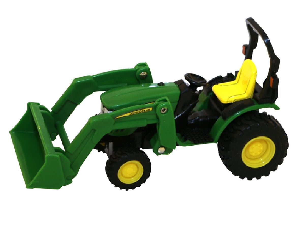 Tomy 46584 John Deere Tractor with Loader Toy, Green