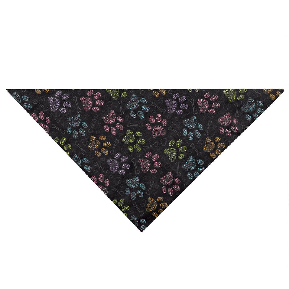 Top Performance ZX0339 33 Paws Bandana, Multicolored