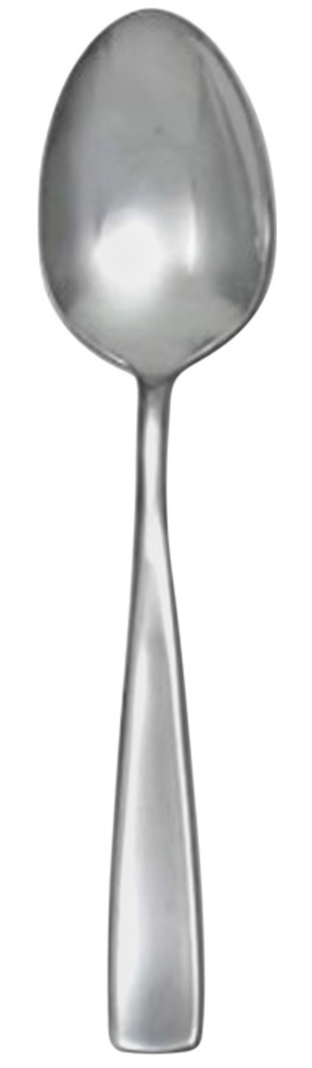 Towle 5131247 Living Basic Square Pattern Serving Spoon, Silver
