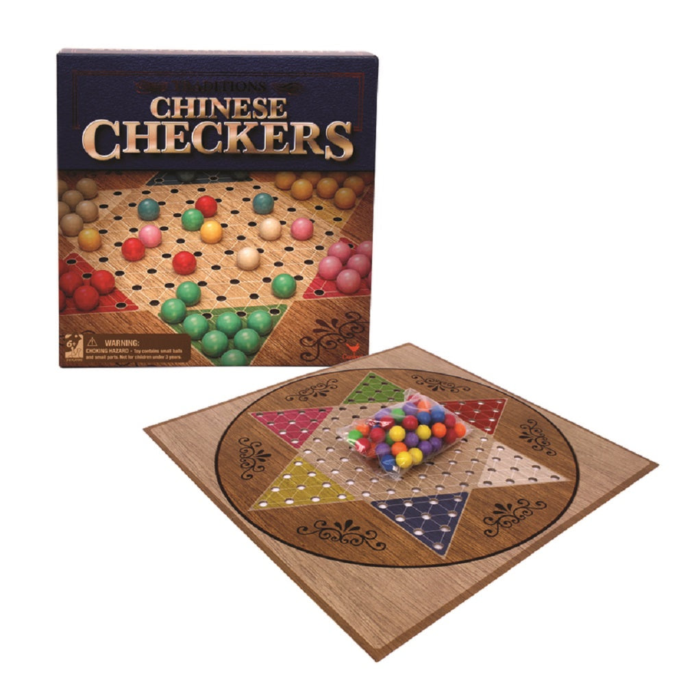 Traditions 58625 Chinese Checkers Game, Multi color