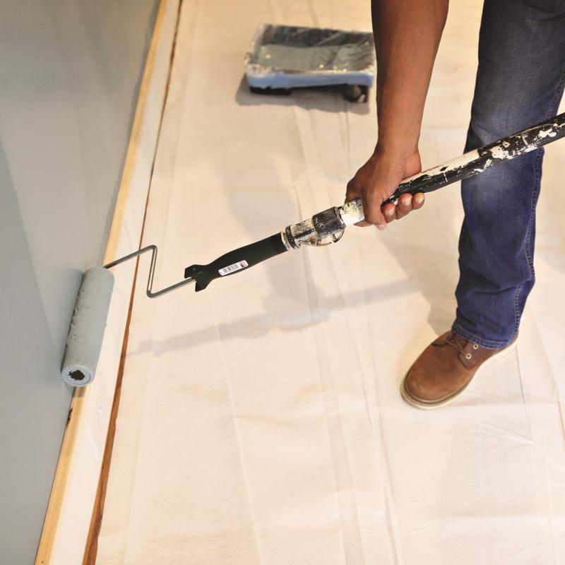 Trimaco 85434 Smart Grip Drop Cloth, 10 Ft X 4 Ft