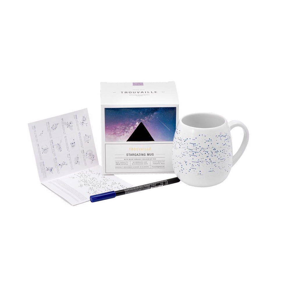 Trouvaille Global STARMUG Stargazing Mug, 16.9 Ounce