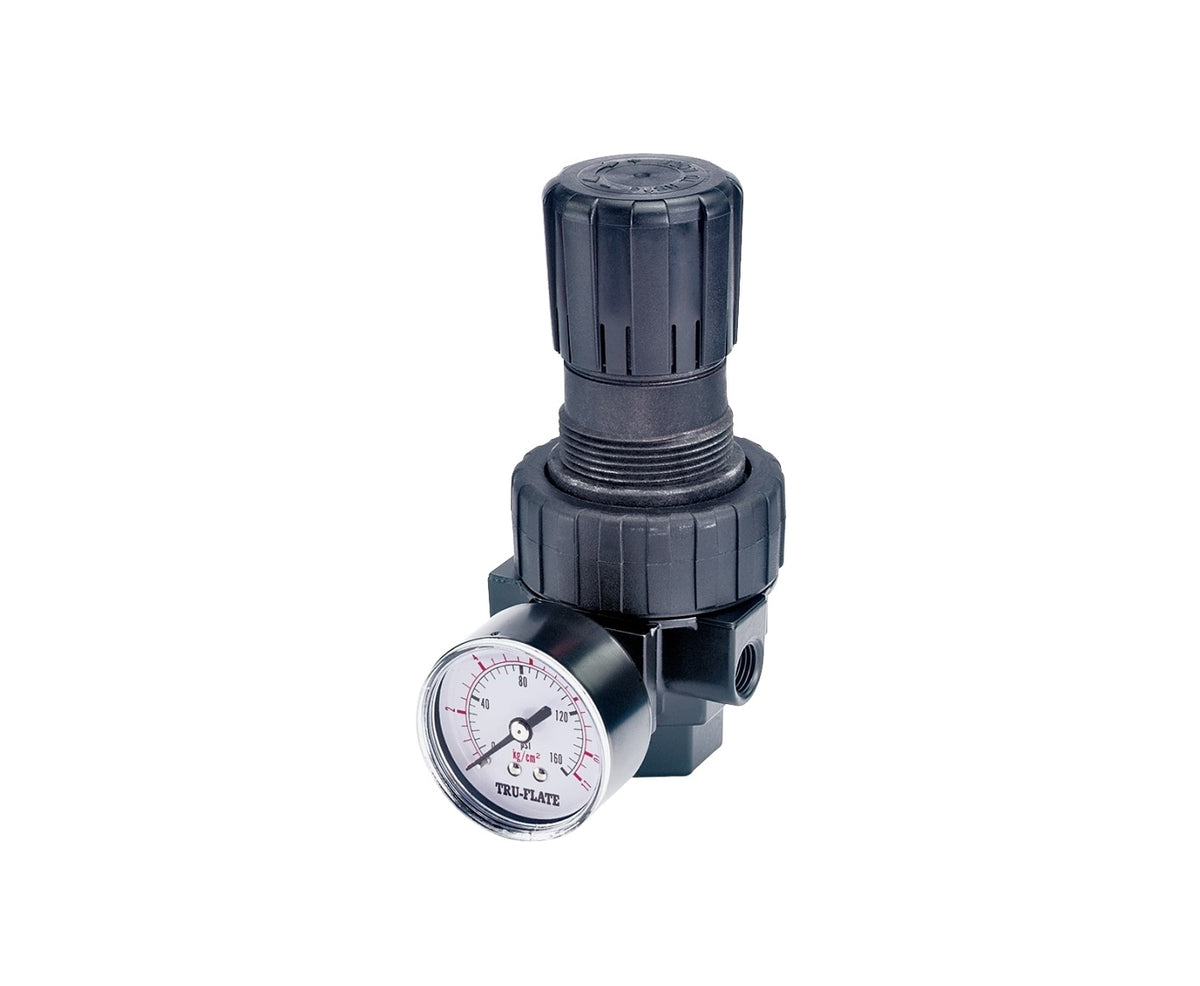 Tru-Flate 27-414 Air Line Regulator, Polycarbonate
