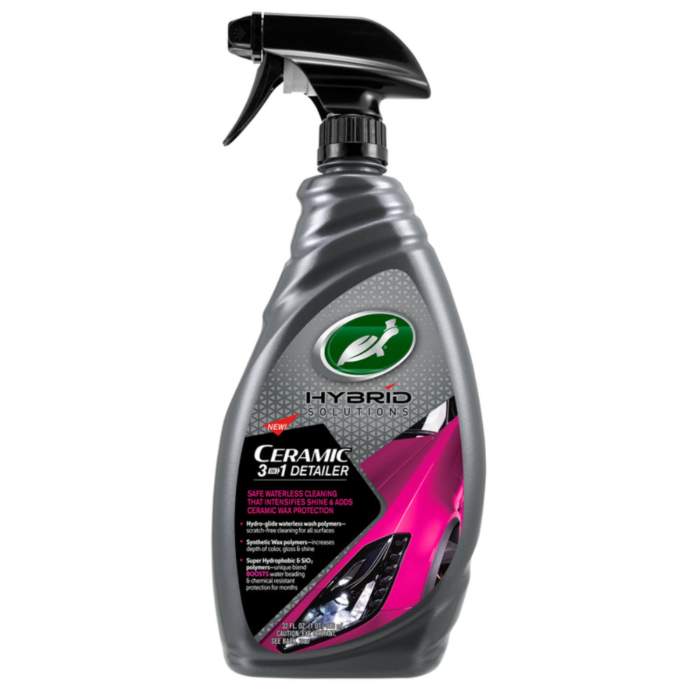 Turtle Wax 53413 Hybrid Solutions Ceramic 3-in-1 Detailer, 32 Oz