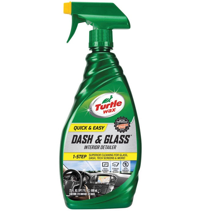 Turtle Wax T930 Dash & Glass Spray Detailer, 23 Oz