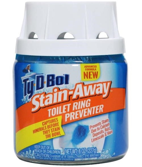 Ty-D-Bol 467000.12 Stain Away Toilet Ring Preventer, 8 Oz