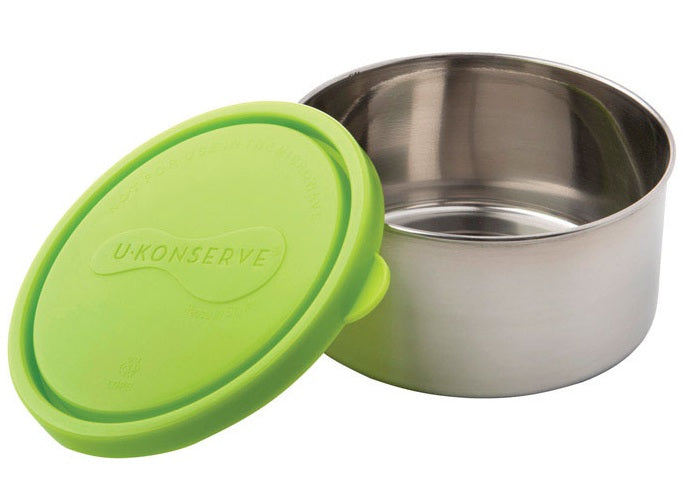 U Konserve UK086 Food Storage Container, Stainless Steel, 16 Oz