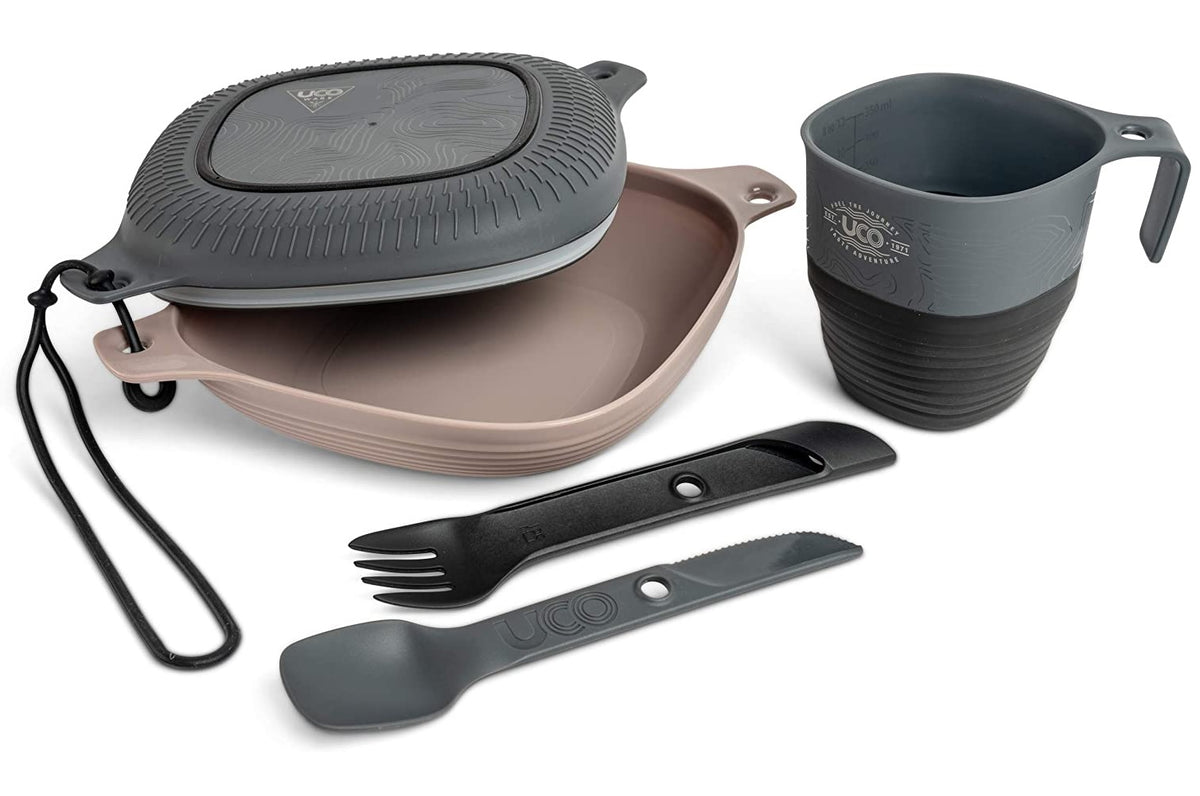 Uco F-MK-CORE6PC Mess Kit, Gray